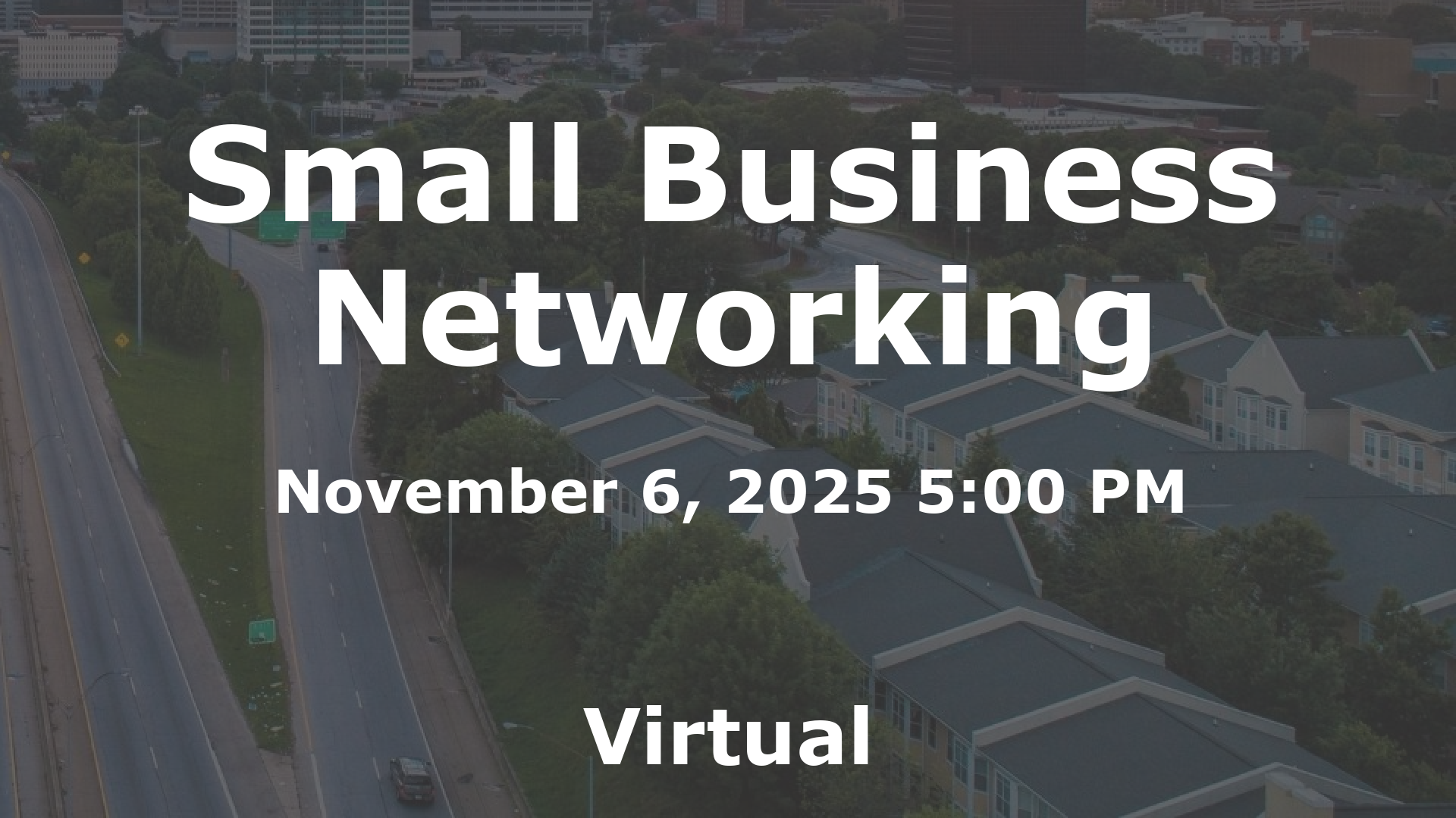 Small Business Networking event image